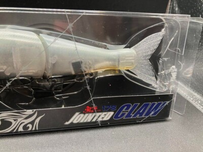 GAN CRAFT x WDS JOINTED CLAW 178　WHITE Gan Craft x WDS Jointed Claw 178 Fishing Lure - White