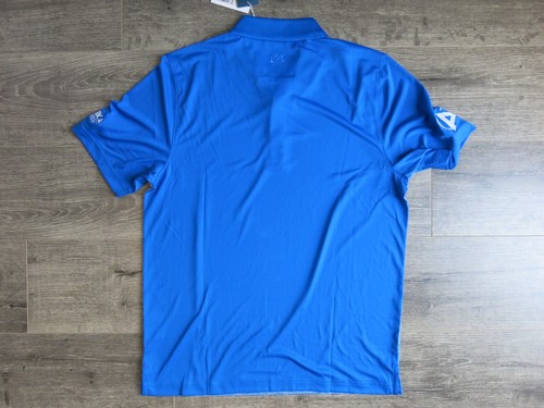 Cutter & Buck Golf Shirt Polo DryTec Medium Blue Two Toned Annika Foundation - Picture 5 of 5