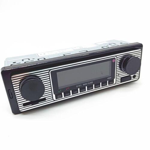 Car Stereo FM Retro Radio Player Bluetooth MP3 USB AUX WAV SD In-Dash w/Remote - Picture 2 of 11