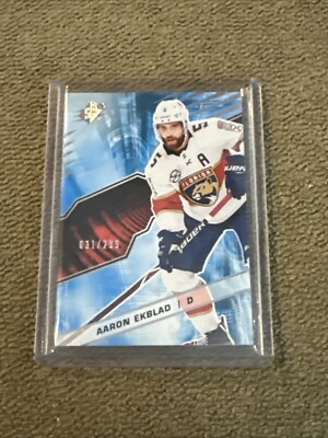 2018-19 SPX Stars Aaron Ekblad Tier 1 Stars #13 Auto Panthers Card