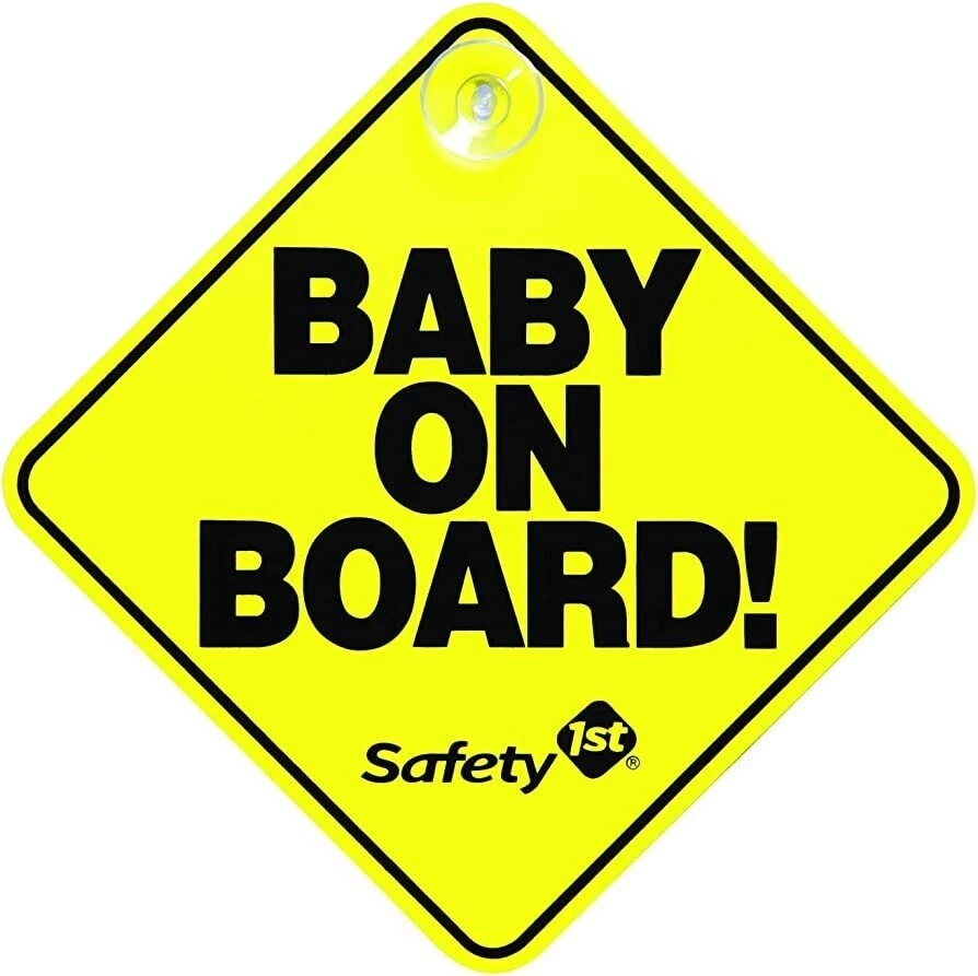 Ventana de Coche de Bebé Negro Safety 1st Signs & Decals