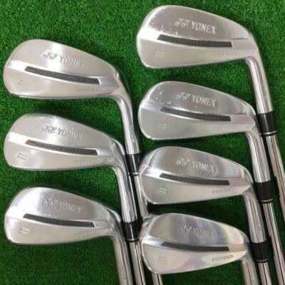 【コース未使用】YONEX フォージドアイアンN1-MBセット 6本セット Golf Iron Set Yonex N1-MB Forged Dynamic Gold X100 7pcs 4-P