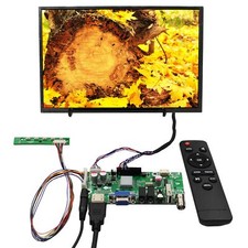 HD VGA AV USB LCD Controller Board 10.1 in B101EW05 1280x800 IPS LCD Screen