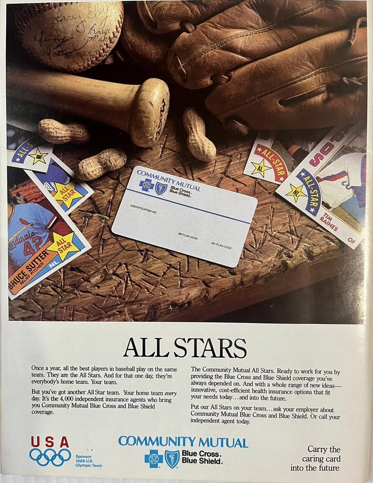 1987 CINCINNATI REDS Official Yearbook/Program W/Charlie Hustle and Reds History - Image 2 of 4