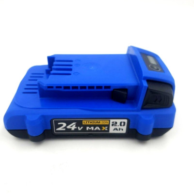 NEW: Kobalt 24V BATTERY MAX LITHIUM-ION 2.0 AH Blue 24 VOLT -No Pkg