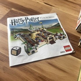 Lego Set 3862 Harry Potter Hogwarts Castle Buildable Board Game in Box COMPLETE