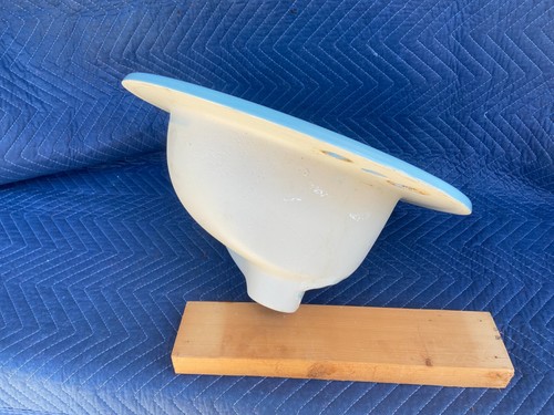 Vintage P Jackson Blue Drop in Sink - Picture 11 of 22