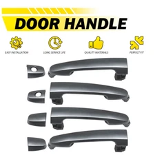 Front Rear Left Right Side Exterior Door Handle Set For 2003-2013 Toyota Corolla