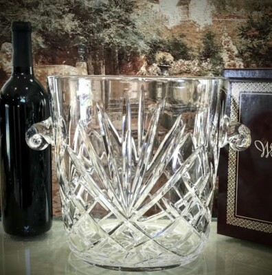 Large Crystal Champagne Bucket