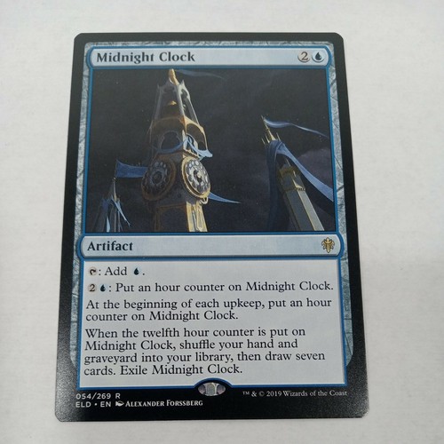 MTG Midnight Clock Throne of Eldraine 054/269 Regular Rare NM