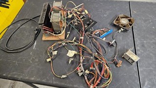 Astro Fighter cabinet wiring, power supply, control panels