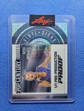2024 Leaf NUTSA BUZALADZE Silver Pre-Production Proof card Pop Century #1/1