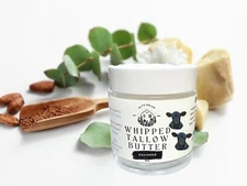 Unscented , Whipped Tallow, Grass/fed, all natural,ZERO: Dyes, Additives, GMOS