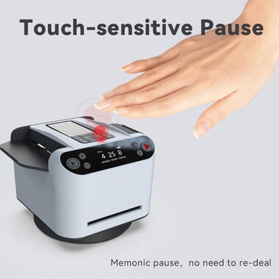 2 in 1 CardDealer &Shuffler, 360°Rotating Card Dealing Machine2024