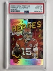 2020 Panini Prestige Heroes Patrick Mahomes II #HEPM PSA 10 GEM MINT Chiefs