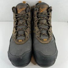Danner Mens Springfield 4.5” Composit Toe Black/Tan Waterproof Work Boot 8