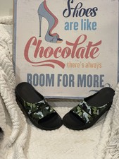OOFOS OOahh LTD Unisex Slide Sandals Jungle Camo US Men  s 8 Women  s 10 EU 41 EUC