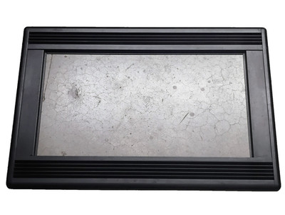 30'' GE In Wall Range Oven Door Outer Vent Molding Trim Surround Air-fry Cap Blk
