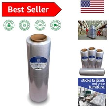 1500ft Industrial Strength 18" Stretch Film - 80 Gauge  800 Stretch Ability