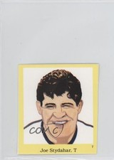 1990 The Official Hall of Fame Fun & Fact Sticker Book Stickers Joe Stydahar 1i7