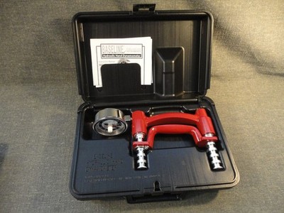 Baseline Lite Hydraulic Hand Dynamometer - Red (12-0241) Strength Tester 200 lbs