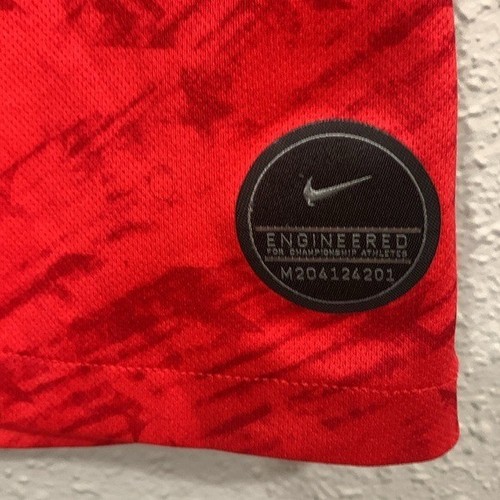 Nike USA Away Jersey 2019 Red Stadium Cut Gold Cup Edition Size Medium - Picture 4 of 12