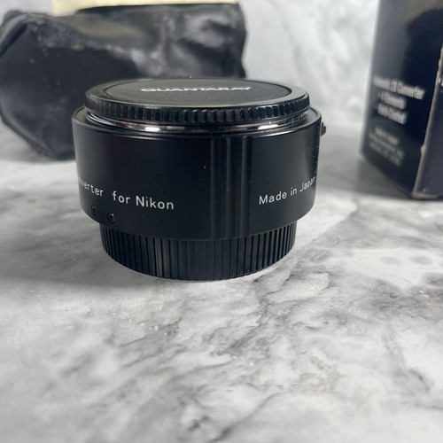 Quantaray 2X AF Lens for Nikon Teleconverter Tele-Converter Auto Focus NIB Japan - Picture 3 of 10