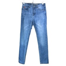 Guess Girls High Waist Skinny Jeans Light Wash Size 14 Normcore