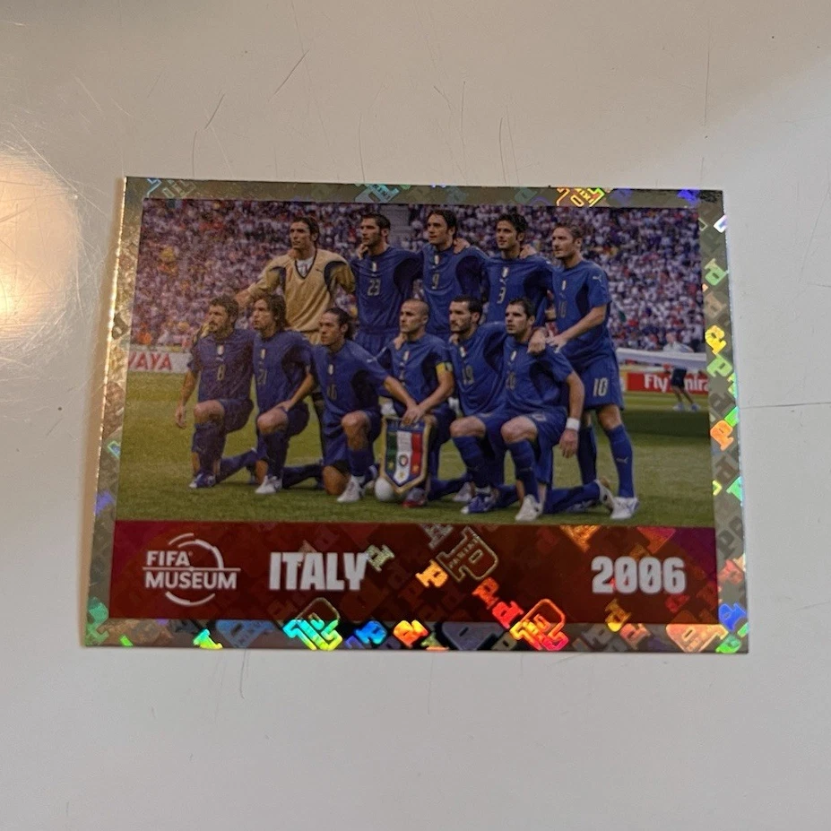 記念グッズ 2006 FIFA World Cup Italy Winning Team FIFA World Cup Soccer Italy 2006 Season Sports Trading Cards