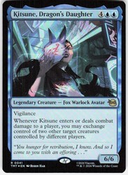 Kitsune, Dragon's Daughter #41 (Foil) - Teenage Mutant Ninja Turtles MTG