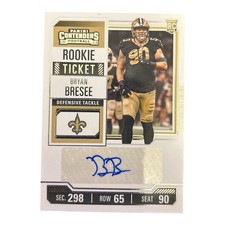 2023 Panini Contenders - Rookie Ticket Bryan Bresee #220 (AU, RC)