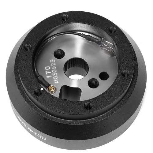 NRG-SRK-170H Racing Style Steering Wheel Quick Release Short Hub Adapter, 6 X... - Picture 3 of 7
