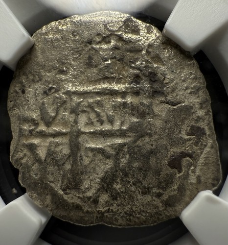 NGC Princess Louisa Shipwreck 1701-24 Bolivia Real Silver Sea Salvaged Coin - 第 3/9 張圖片