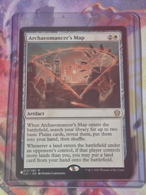 Archaeomancer's Map 012/081 Rare The List Reprints NM