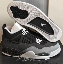 Jordan 4 ''Fear'' Retro Mid Top Basketball Sneaker Shoes Men's Size US 7-12