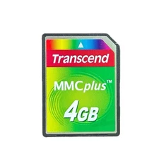 Transcend 4GB MMC Plus 3.3V Card - High Compatibility with Old Nokia Phones