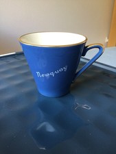 TAMS Pottery souvenir cup Newquay
