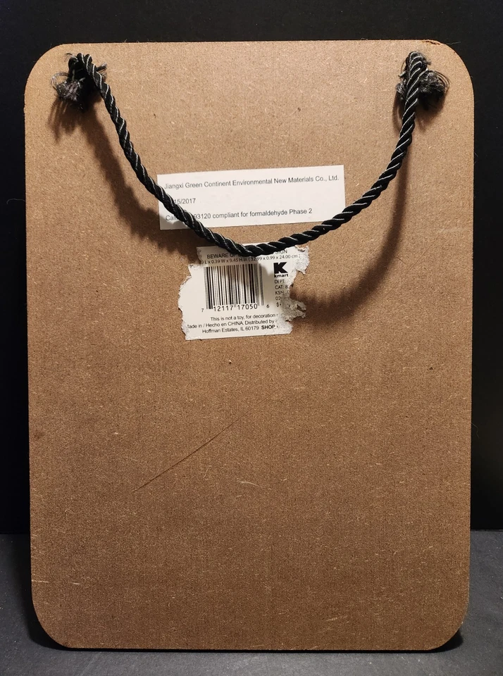 Pug Beware Of Dog Kisses, MDF, 9.5 X 13 Inches - Image 2 of 4