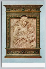 Vintage Postcard, Madonna and Child, National Gallery of Art