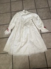 Very Rare Pleasant Company American Girl Auth Girls Dress Made In USA Size 10