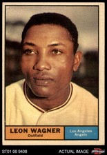 1961 Topps #547 Leon Wagner Angels 3 - VG