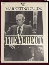 VERDICT 1982 PRESSBOOK  PAUL NEWMAN JACK WARDEN CHARLOTTE RAMPLING