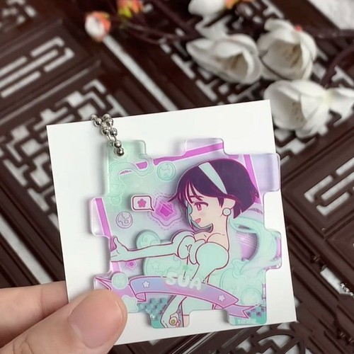 Ciondolo zaino portachiavi acrilico Anime Alien Stage Ivan Till Jigsaw da collezione - Foto 19 di 19
