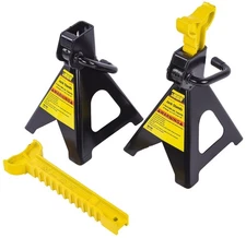 JEGS 80104 Jack Stands 2-Ton Capacity Height Range: 10 3/8 in. to 16 1/4 in. Bas