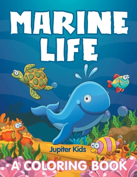 Jupiter Kids | Marine Life (A Coloring Book) | Taschenbuch | Englisch (2015)-image