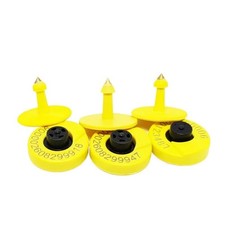 100SET RFID Ear Tag FDX-B ISO134.2khz For Animal Sheep Farm Livestock Management