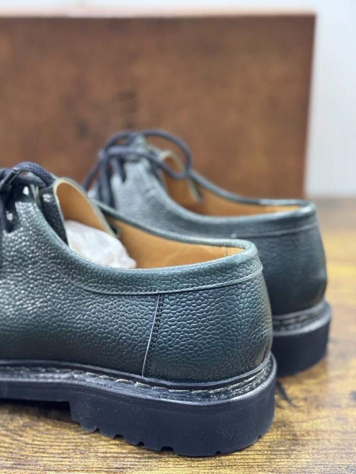 Berwick 1707 Paraboot Uomo Pelle Verdone Fondo Vibram Casual Men 41 - Immagine 3 di 4