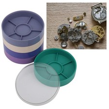 Watch Parts Storage Box, Watchmaker Small Parts Organizer with Compartments, ...