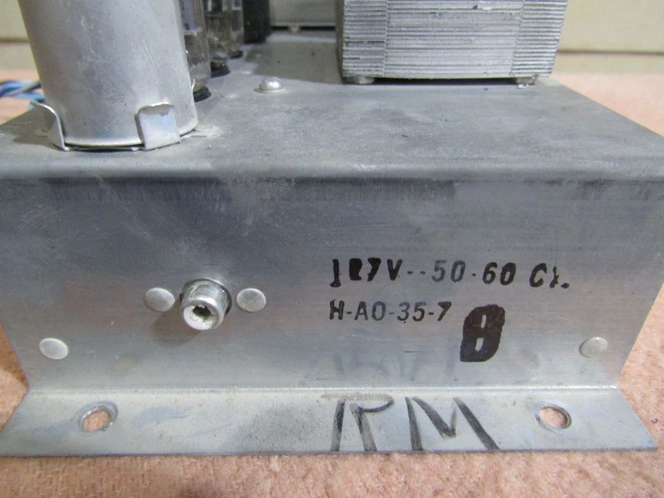 Hammond A-100 H AO-35-7 Vintage Reverb Amp Tube Pre Amplifier guitar ect - Image 3 of 4