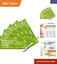 Clear Results with 10 Ovulation Tests - 20miu/ml for Accurate Cycle Monitoring